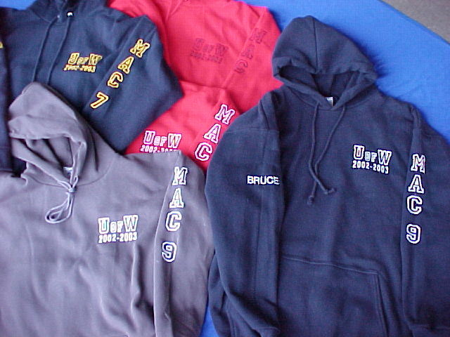 Embroidered or Screened Campus Wear
